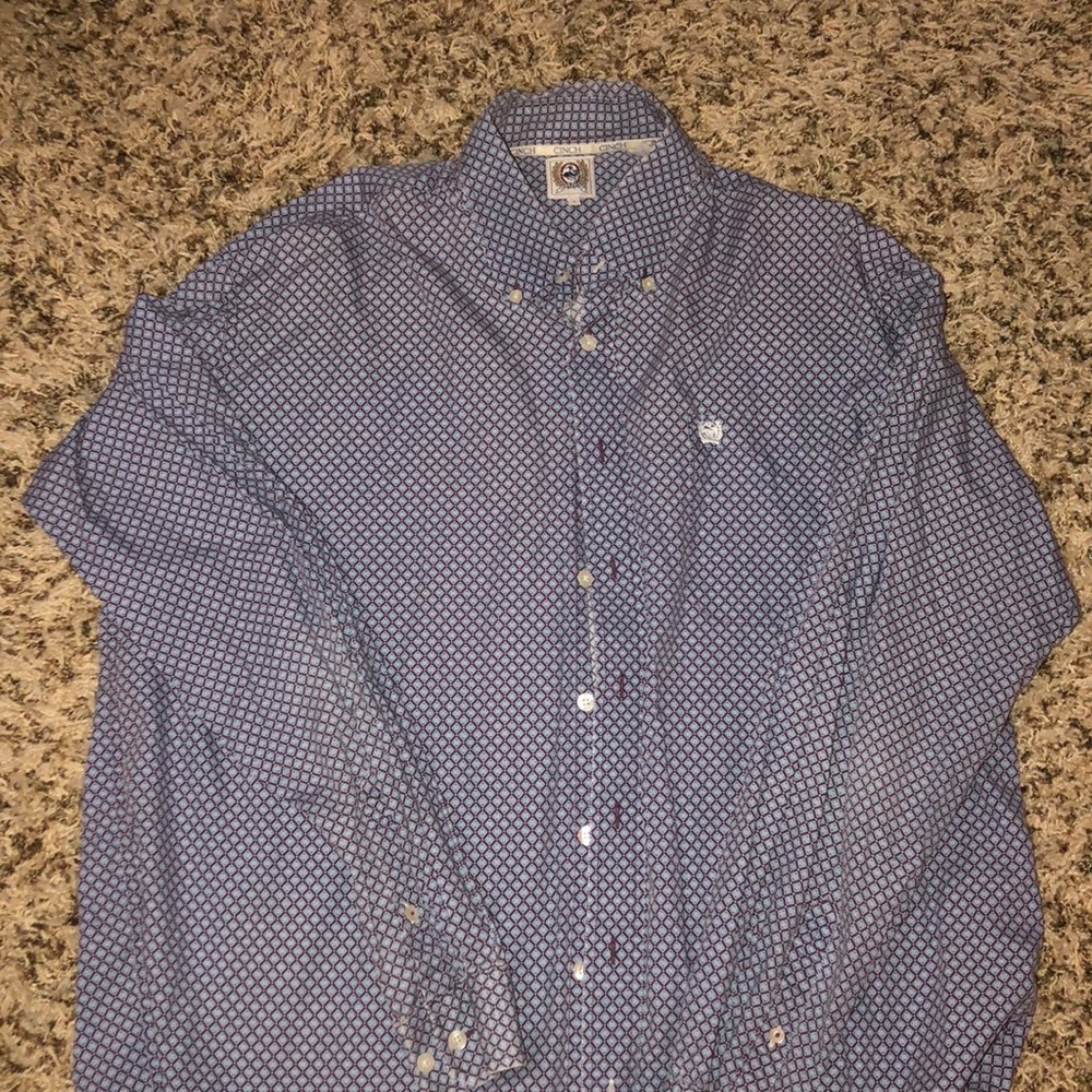 Cinch button shirt